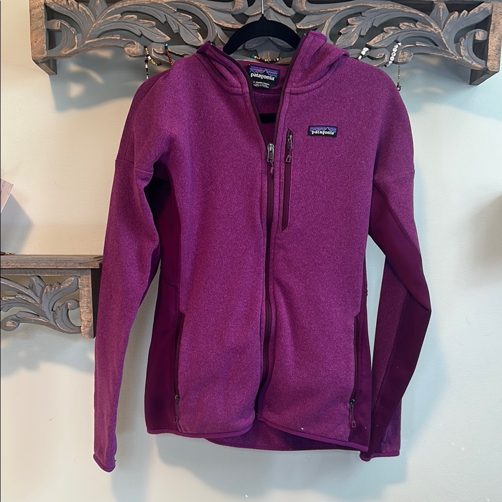 Patagonia Purple Full-Zip Hoodie
